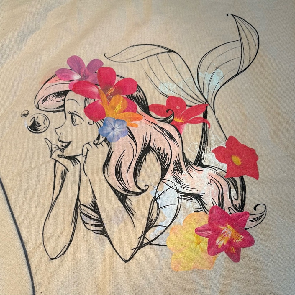 The Little Mermaid Sand Gildan Sweatshirt